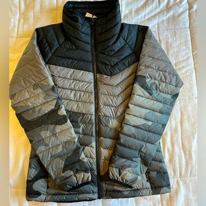 Columbia down jacket with Omni-heat